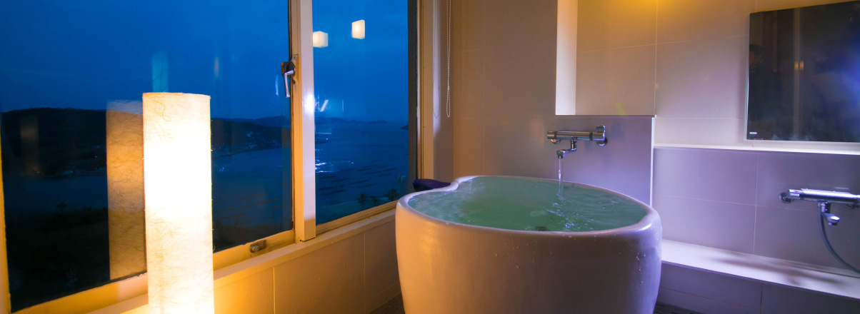 海側絶景展望風呂付き客室